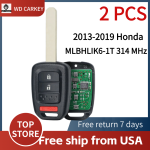 2013-2019 Honda / 3-Button Remote Head Key / MLBHLIK6-1T 314 MHz